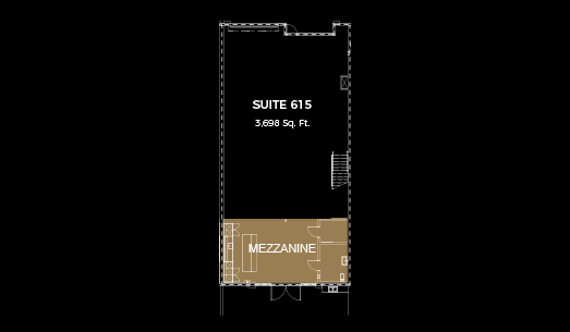 Suite 615 layout